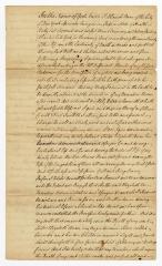 Probated will of Blanche Beau, 1780