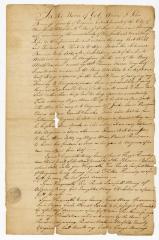 Probated will of John Bouiness, 1780
