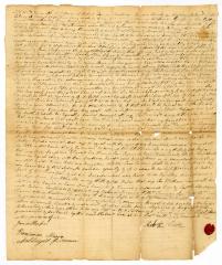 Probated will of Robert Coe, 1780