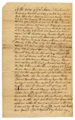 Probated will of John Andrivet, 1780