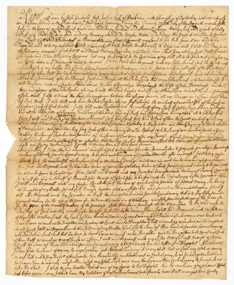 Probated will of Joshua Cock, 1780