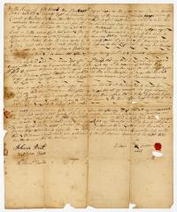 Probated will of Johannes Brewer, 1780