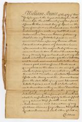 Probated will of William Bruce, 1780