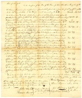 Payments for children born to enslaved persons in New Utrecht, March 14, 1804