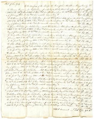 Payments for children born to enslaved persons in New Utrecht, February 21, 1803