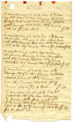 Payments for children born to enslaved persons in Bushwyck, January 1804