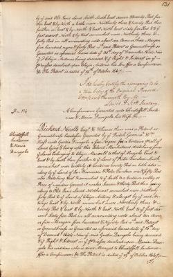 Confirmation of letters patent issued to Gracia D'Angola