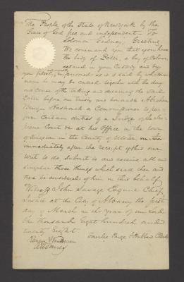 People v. Solomon Gedney