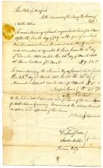 Payment for children born to enslaved persons in North Salem, January 20, 1804