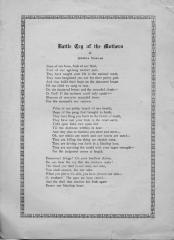 "Battle Cry of the Mothers"