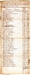 Schoharie Duanesburgh tax roll, 1787