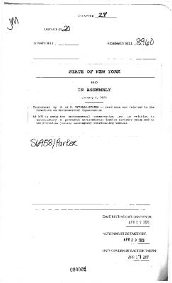 NYS Bill and Veto Jackets: 2020, Chapter 28