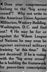 America Against Militarism