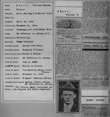Private William Kelly Obituary