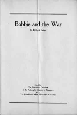 "Bobbie and the War"