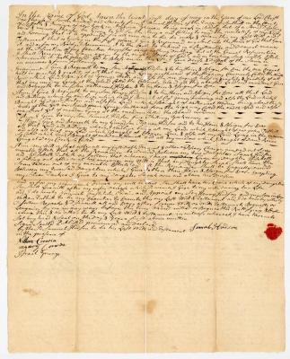 Probated will of Samuel Hudson, 1782