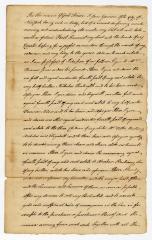 Probated will of Jane Garrison, 1783
