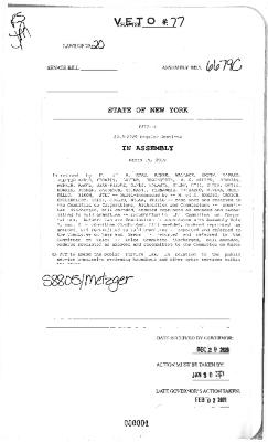NYS Bill and Veto Jackets: 2020, Veto 77