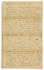 Probated will of David Jones, 1783