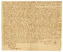 Probated will of Benjamin Ferris, 1783