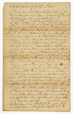 Probated will of David Jones, 1783