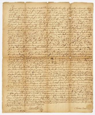 Probated will of Thomas Frost, 1783