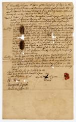 Probated will of Martha Lyon, 1783
