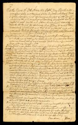 Probated will of Christopher Isinghartt, 1783