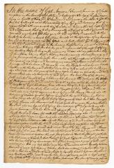 Probated will of Samuel Jennings, 1782