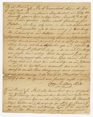 Probated will of John Roney, 1783