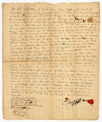 Probated will of Joseph Place, 1783