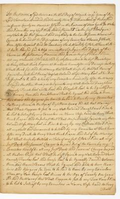 Probated will of William Pool, 1783