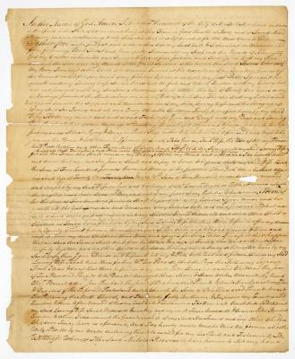 Probated will of Nicholas Roosevelt, 1783