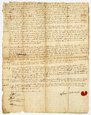 Probated will of Lewis McDonald, 1783