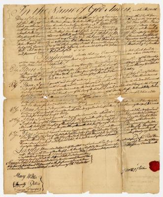 Probated will of James Pine, 1783