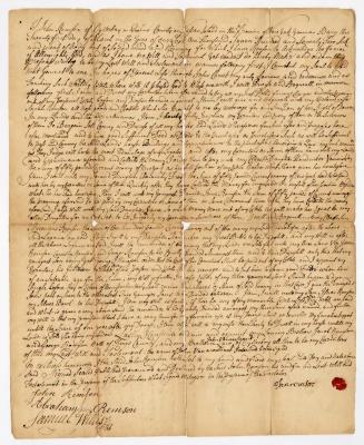 Probated will of John Remsen, 1783