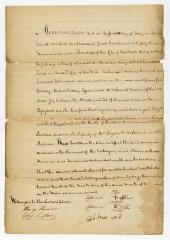 Probated will of Marianne Randal, 1783