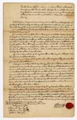 Probated will of James Pitcher, 1783