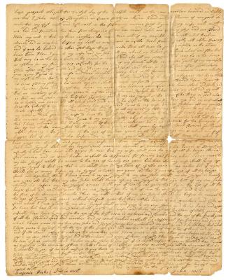 Probated will of John Mott, 1783