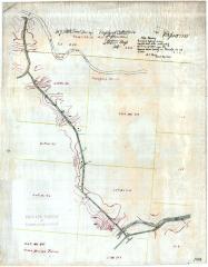 Map Showing a Survey of the Highway from Chellis Place