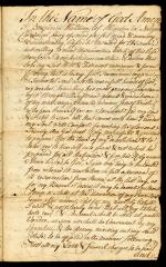 Probated will of Benjamin Waldron, 1783