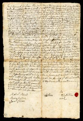Probated will of Mathias Volintine, 1783