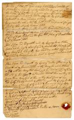 Probated will of Matthias Swain, 1783