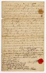 Probated will of Thomas Willett, 1783