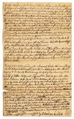 Probated will of Abraham Weekes, 1783