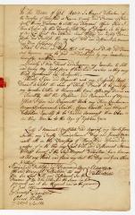 Probated will of Margaret Vallentine, 1783