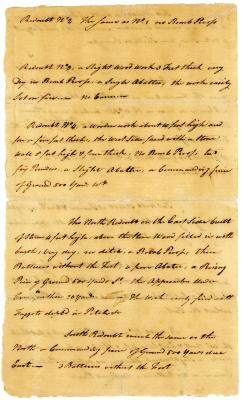 Details on West Point's Redoubts, circa 1780