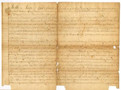 Probated will of Jacob Banta, 1784