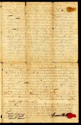 Probated will of Samuel Bell, 1784