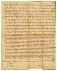 Probated will of James Bowne, 1784